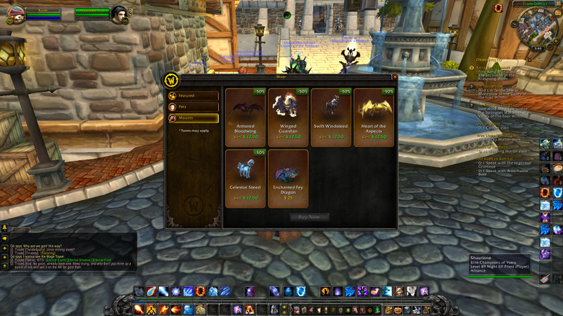 Illustration for article titled Oh Good, Now We Can Buy Virtual Pets Inside Of World of Warcraft.